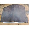 Collet de vache végétal grainé nuancé - Marron - Cuirenstock