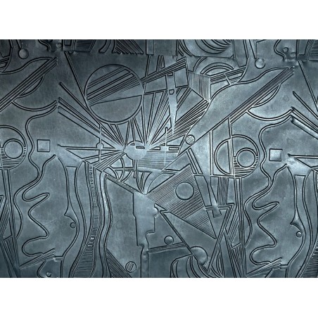Peau de cuir de mouton grain sovietico noir mat - maroquinerie - ameublement - Cuir en Stock