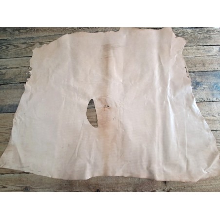 fleur collet vache végétal - naturel - ceinture - holster - étui couteaux - cuir en stock
