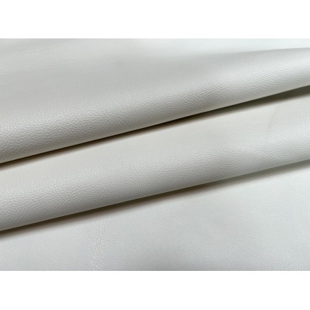 Peau de cuir de buffle véritable blanc 2ème choix - Maroquinerie - Cuir en Stock