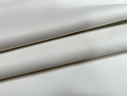 Peau de cuir de buffle véritable blanc 2ème choix - Maroquinerie - Cuir en Stock