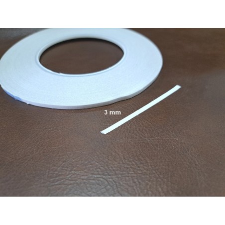 Ruban adhésif double face de 50 mètres - 3mm / 6mm ou 10mm