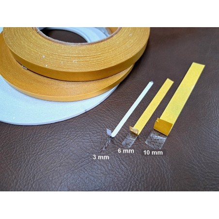 Ruban adhésif double face de 50 mètres - 3mm / 6mm ou 10mm