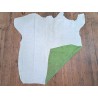 Peau de veau velours vintage - vert clair - Cuir en Stock