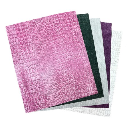 Lot surprise morceaux de cuir - Rectangulaire - Cuir fantaisie - bijoux-accessoire-maroquinerie - Cuir en Stock