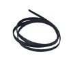 Lot de 12 lanières en cuir de vache noir - bijoux - Cuirenstcok