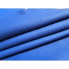 Morceau de cuir de taurillon - Bleu cyan - Cuir en Stock