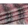 Peau de veau velours serpent - rose - maroquinerie - cuir en stock