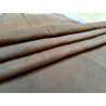 3 peaux de cuir stretch identiques nubuck - Marron