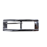 Boucle de ceinture rectangulaire plate - nickelé - 20 mm - bouclerie - accessoire - cuir en stock