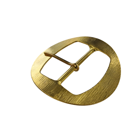 Grande boucle ronde - laiton - 45 mm - ceintures - bouclerie - cuirenstock