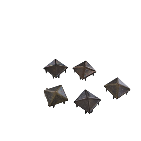 Lot de 5 clous à griffes - Embellissement - Bronze - Cuirenstock