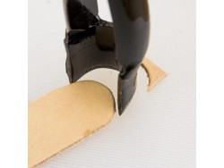 Poinçon professionnel pour sangles - Coupe arrondie 45mm - IVAN - emporte pièce a frapper - Cuir en Stock