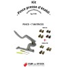 Kit complet - Pince presse d'établi + matrices pour pose d'accessoires - Rivets et Œillets