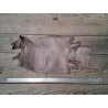 peau de cuir lézard - brou de noix - accessoire bijoux - cuir en stock
