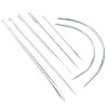 Set de 7 aiguilles courbes et droites – Couture main - Cuir en Stock