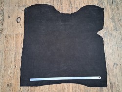 Peau de veau velours - GRIS ANTHRACITE - Cuir en stock
