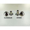 Vis chicago bombé - Grand ou classique - accessoire maroquinerie à visser - Cuir en Stock