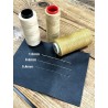 Fils poissés couture main cuir - Cuir en Stock