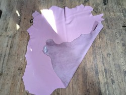 peau entière - taurillon - rose blush - cuirenstock