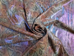 peau de veau - serpent - paillette rose - maroquinerie - Cuir en Stock