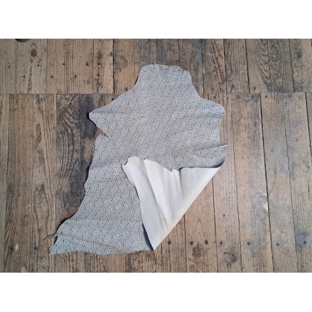 chèvre symétrique - beige - cuirenstock