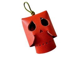 Kit Tête de Mort en Cuir – DIY Origami – Déco, Porte-Clés ou Suspension Halloween - Cuir en Stock