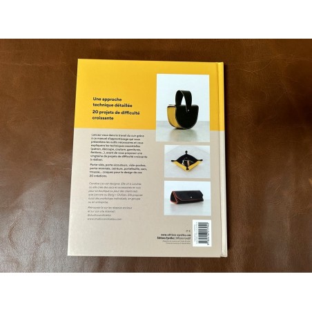 Librairie travail du cuir - Apprentissage patron découpe couture - Cuir en Stock