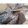 demi peau - vache - poils tachetés - chevrons - maroquinerie - vêtement - cuirenstock