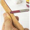 Spatule double – Application teinture de tranche et colle - Cuir en Stock