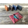Kit DIY Porte-carte minimaliste en cuir – 7 couleurs au choix – Fabrication française - Cuir en Stock