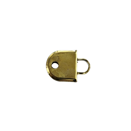 Départ de poignée à riveter - 7 mm - laiton - maroquinerie - accessoire - cuirenstock