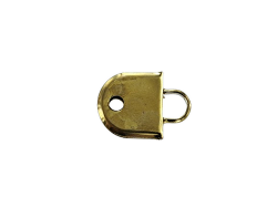 Départ de poignée à riveter - 7 mm - laiton - maroquinerie - accessoire - cuirenstock