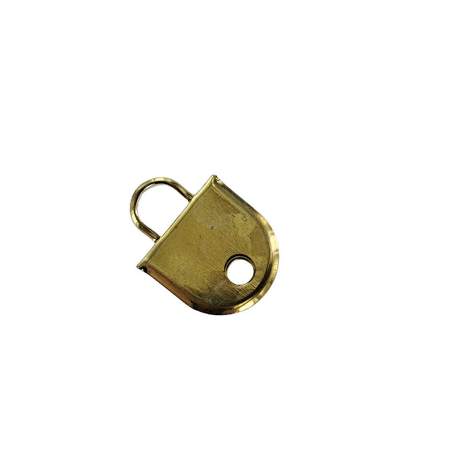 Départ de poignée à riveter - 7 mm - laiton - maroquinerie - accessoire - Cuir en stock
