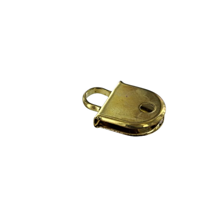 Départ de poignée à riveter - 7 mm - laiton - maroquinerie - accessoire - Cuirenstock