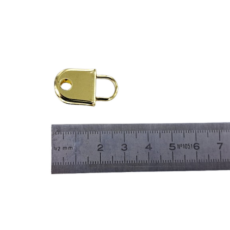 Départ de poignée à riveter - 7mm - Laiton - cuirenstock