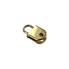 Départ de poignée à riveter - 7mm - Laiton - cuirenstock