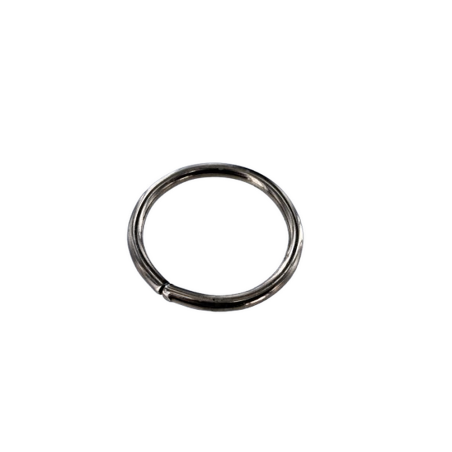anneau brisé - nickelé - maroquinerie - accessoire - Cuir en stock