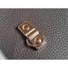 départ de poignée rectangulaire à riveter - 4 cm - nickelé - cuirenstock