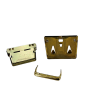 Fermoir de sac - tuck- laiton - accessoire - maroquinerie - cuirenstcok