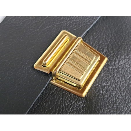 Fermoir de sac - tuck- laiton - accessoire - maroquinerie - Cuir en stcok