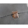 Fermoir de sac - tuck- nickelé - accessoire - maroquinerie - cuirenstcok