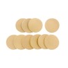 Lot surprise morceaux de cuir rond 6 cm - tannage végétal - Cuir en Stock