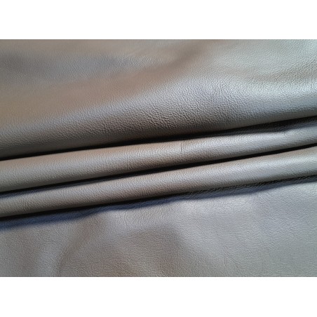 Bande vache grainée - taupe - maroquinerie - cuirenstock