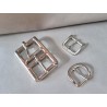 LOT de 3 boucles de ceinture - F - Cuirenstock