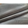 Petite chèvre effet motif losange métallisée - Gris clair