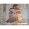 Peau de cuir de chèvre métallisé - brun antique - Cuirenstock