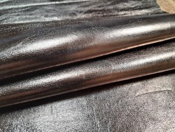 chèvre métallisée - gunmetal - cuirenstock