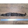 Peau de cuir de crocodile marron mat - Cuir en Stock