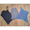 Lot de 3 peaux de cuir stretch - divers - Cuir en Stock